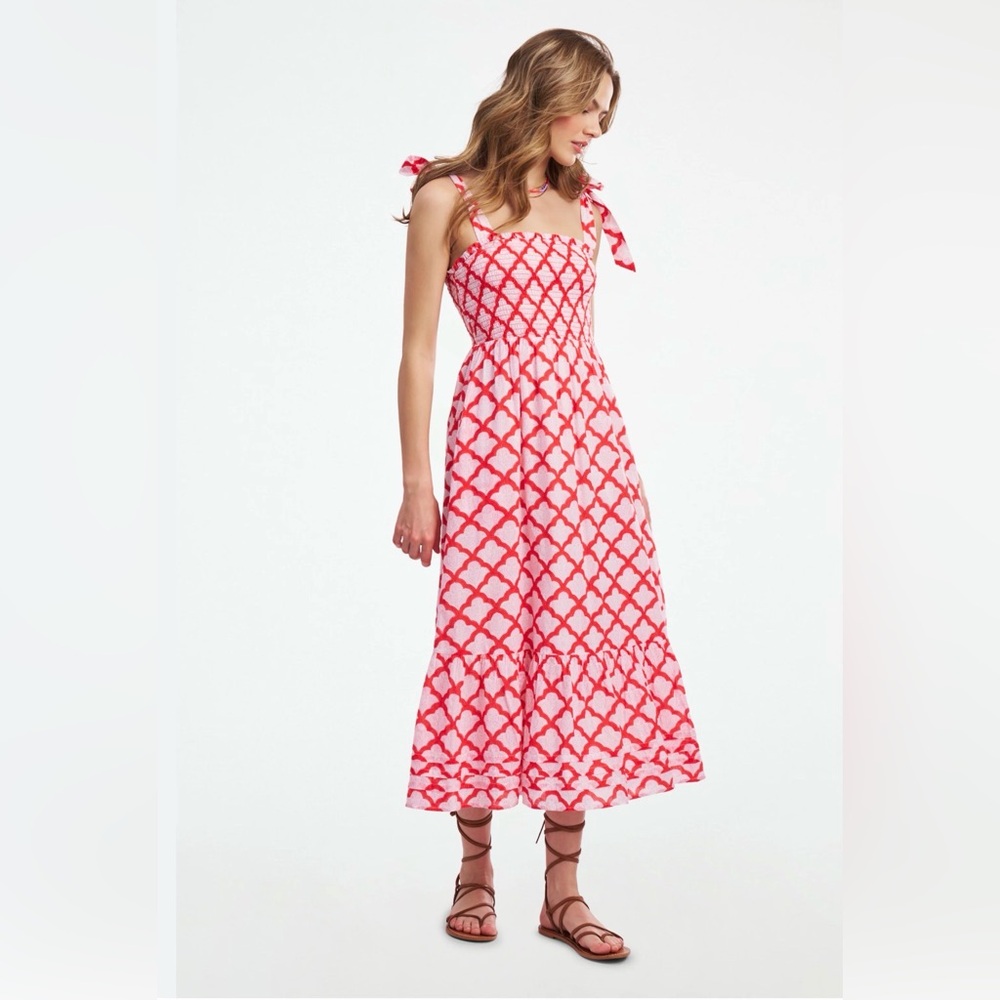 Roller Rabbit Jeminia Georgina  Dress Size XXS in Red